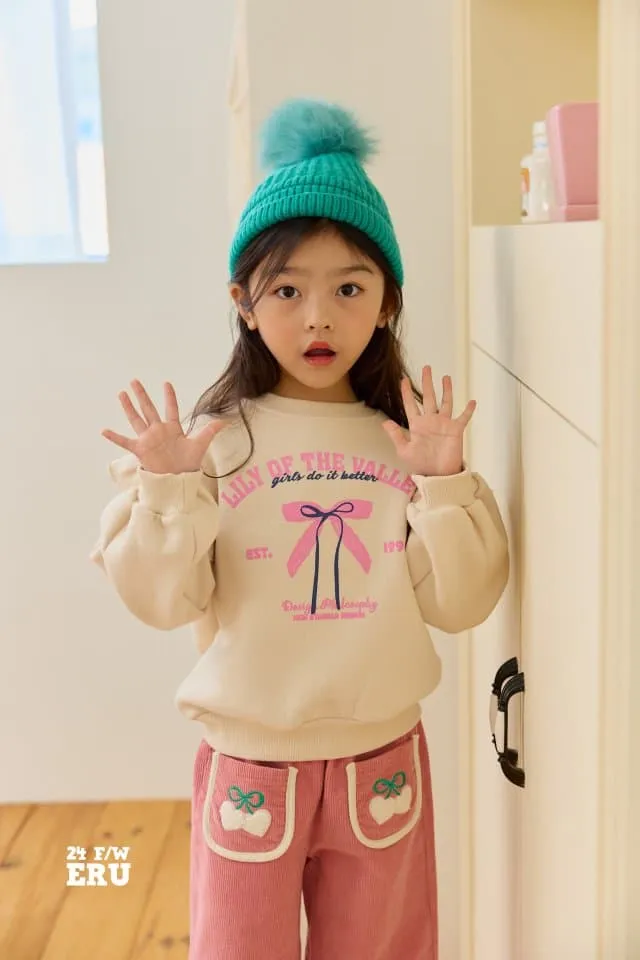 e.ru - Korean Children Fashion - #prettylittlegirls - Ribbon Sweatshirts - 4