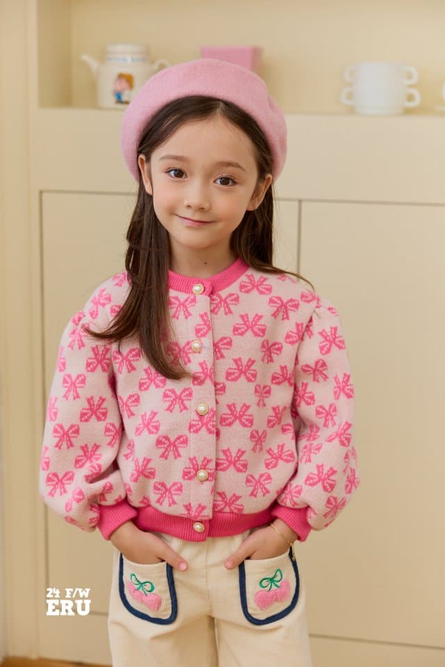 e.ru - Korean Children Fashion - #childrensboutique - Ribbon Cardigan - 3