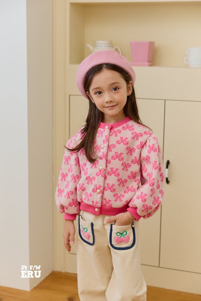 e.ru - Korean Children Fashion - #childrensboutique - Ribbon Cardigan - 4