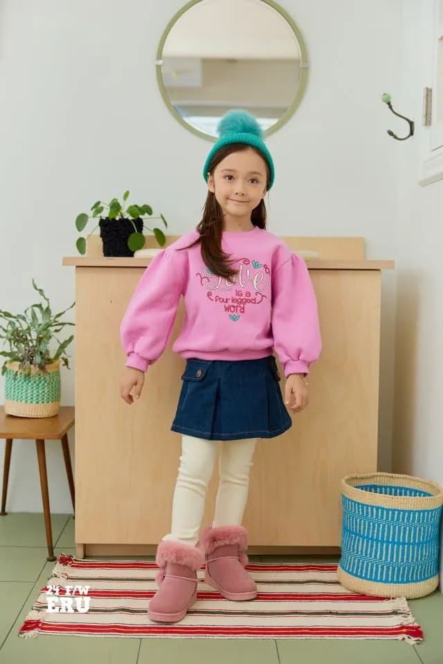 e.ru - Korean Children Fashion - #designkidswear - Love Sweatshirts - 10