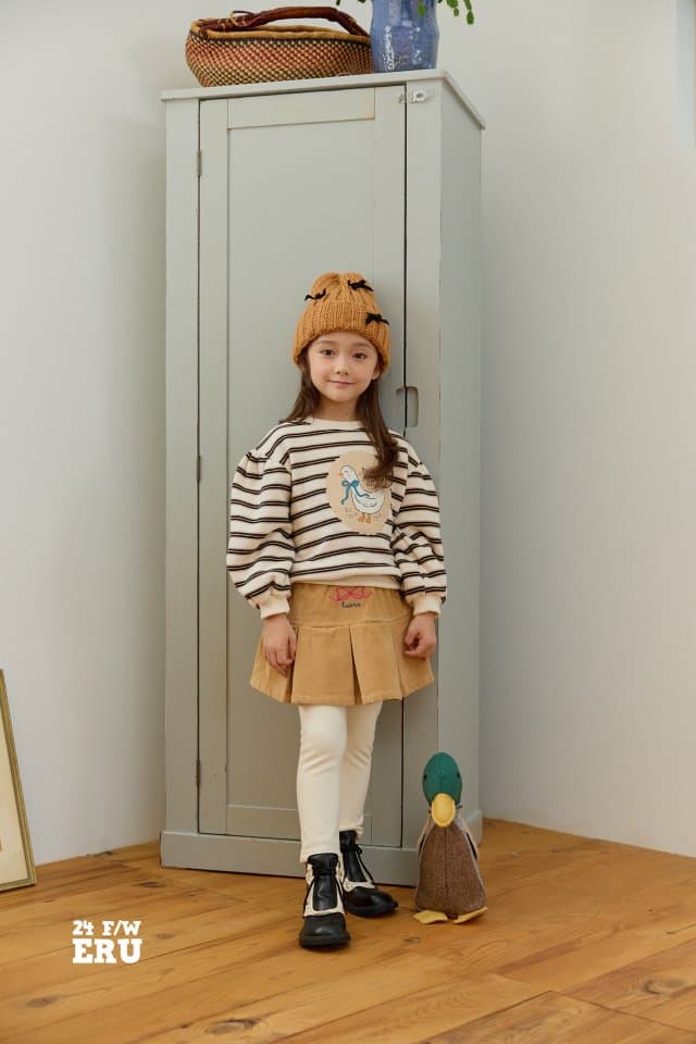 e.ru - Korean Children Fashion - #designkidswear - Duck Stripe Sweatshirts - 6