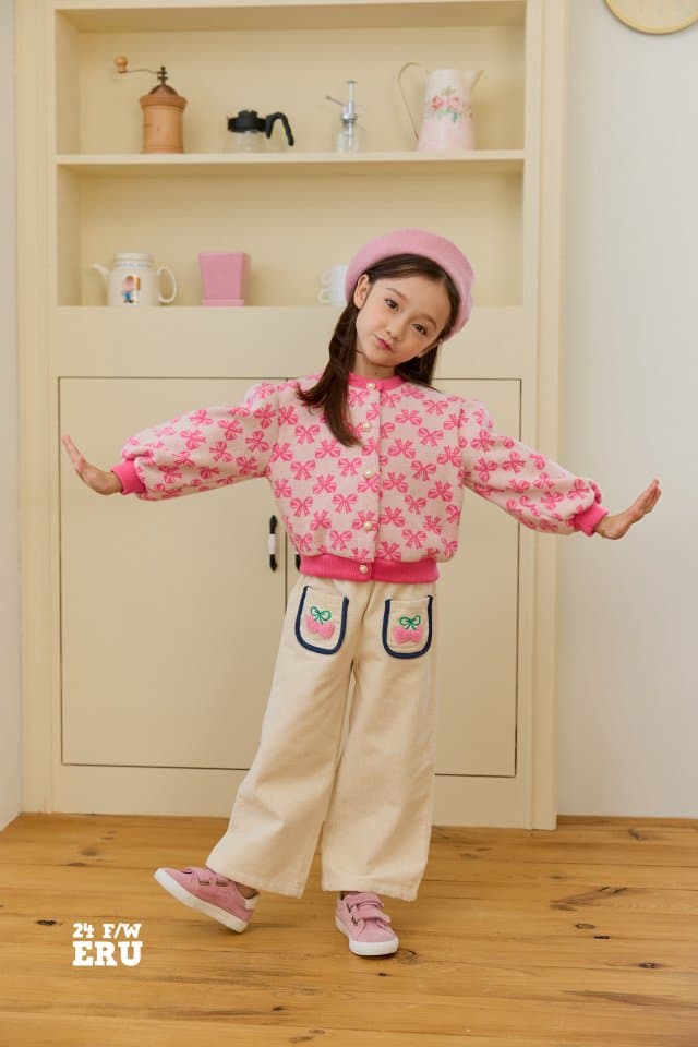 e.ru - Korean Children Fashion - #discoveringself - Ribbon Cardigan - 5