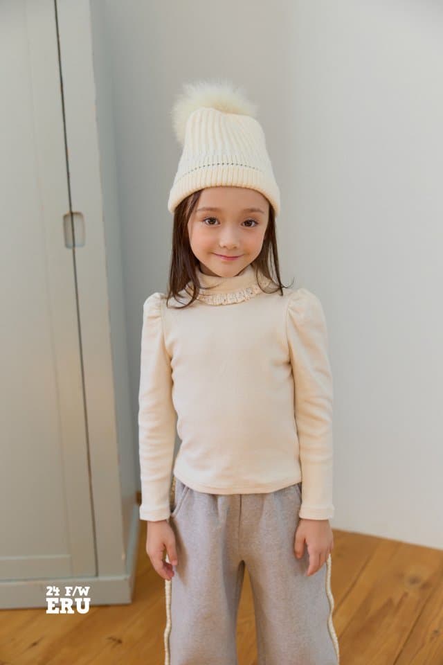 e.ru - Korean Children Fashion - #discoveringself - Lace Turtleneck Tee