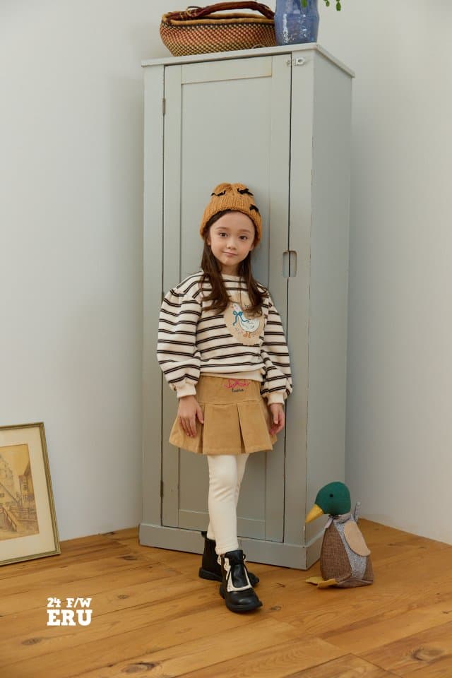 e.ru - Korean Children Fashion - #discoveringself - Duck Stripe Sweatshirts - 7