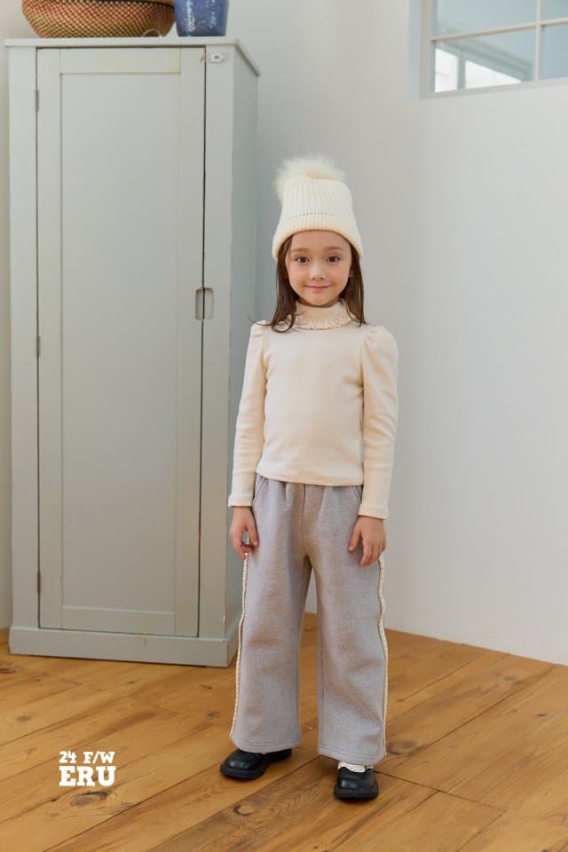 e.ru - Korean Children Fashion - #fashionkids - Lace Turtleneck Tee - 2