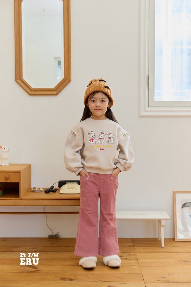 e.ru - Korean Children Fashion - #kidsshorts - Rabbit Sweatshirts - 11