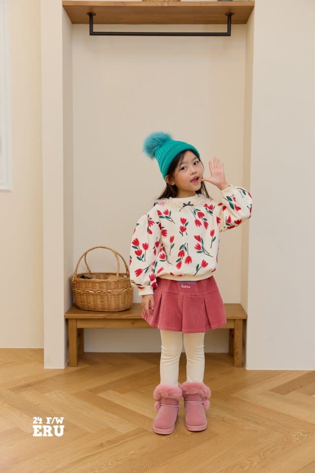 e.ru - Korean Children Fashion - #kidsshorts - Ribbon Skirt Leggings - 4