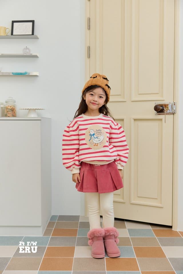 e.ru - Korean Children Fashion - #kidzfashiontrend - Duck Stripe Sweatshirts - 11