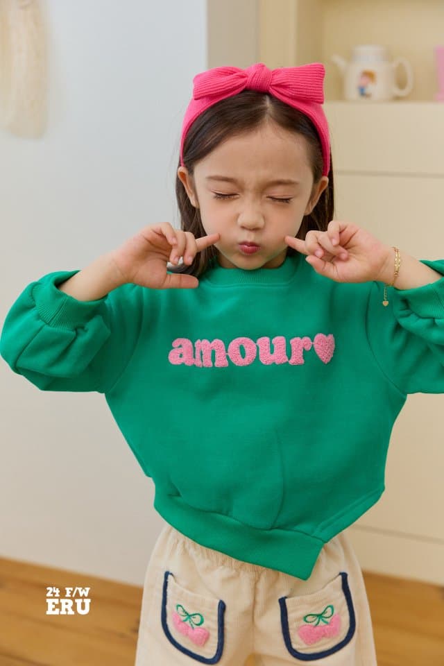 e.ru - Korean Children Fashion - #kidzfashiontrend - Amour Sweatshirts - 10