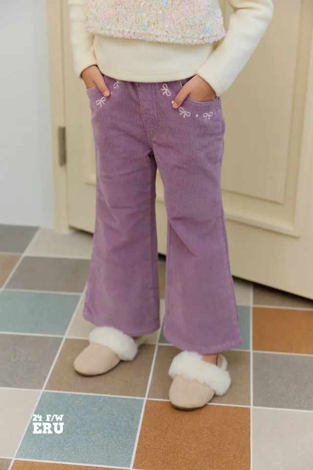 e.ru - Korean Children Fashion - #kidzfashiontrend - Ribbon Pants