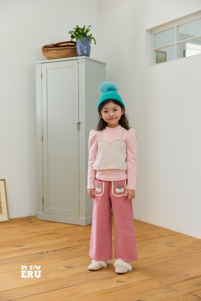 e.ru - Korean Children Fashion - #magicofchildhood - Tweed Vest Tee - 9