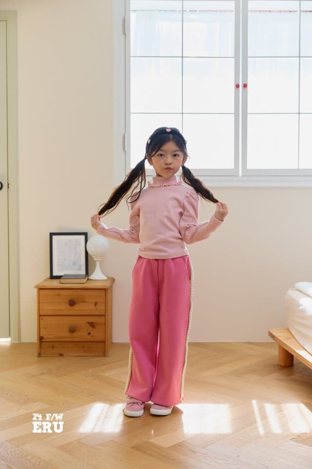 e.ru - Korean Children Fashion - #magicofchildhood - Lace Turtleneck Tee - 8