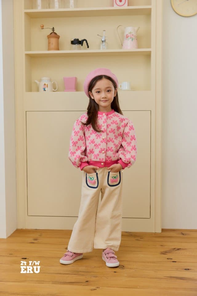 e.ru - Korean Children Fashion - #minifashionista - Heart Wide Pants - 3