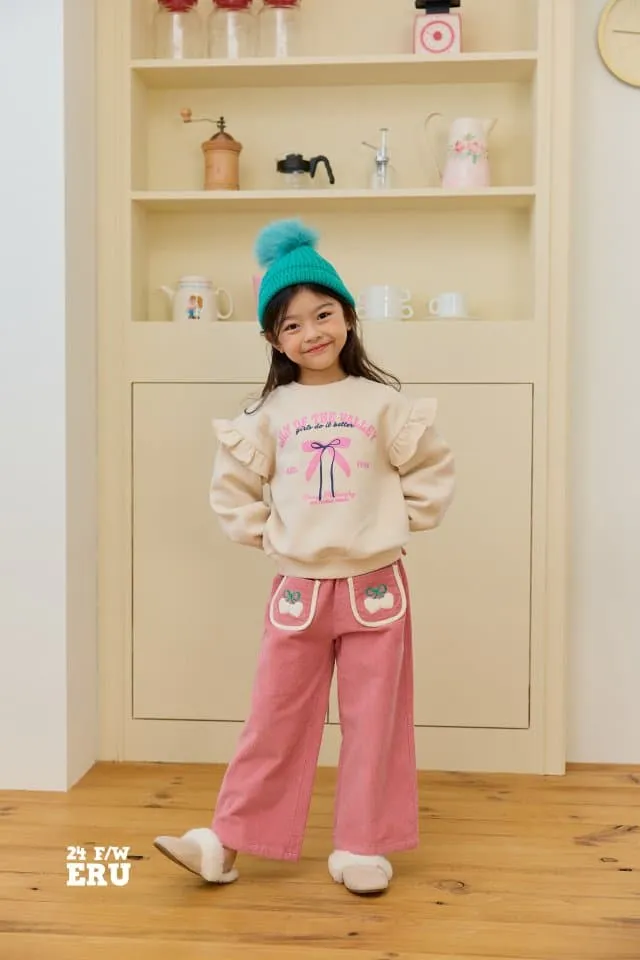 e.ru - Korean Children Fashion - #minifashionista - Ribbon Sweatshirts - 2