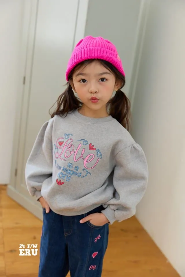 e.ru - Korean Children Fashion - #prettylittlegirls - Love Sweatshirts - 6