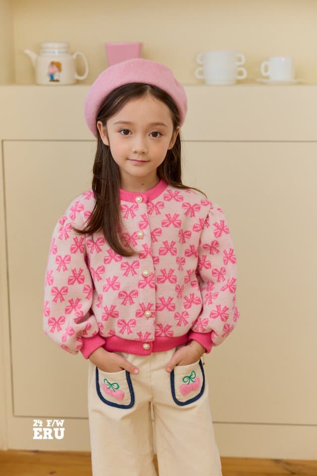 e.ru - Korean Children Fashion - #stylishchildhood - Ribbon Cardigan