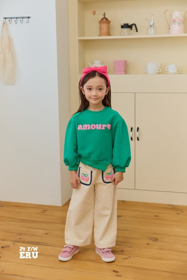 e.ru - Korean Children Fashion - #todddlerfashion - Heart Wide Pants - 5