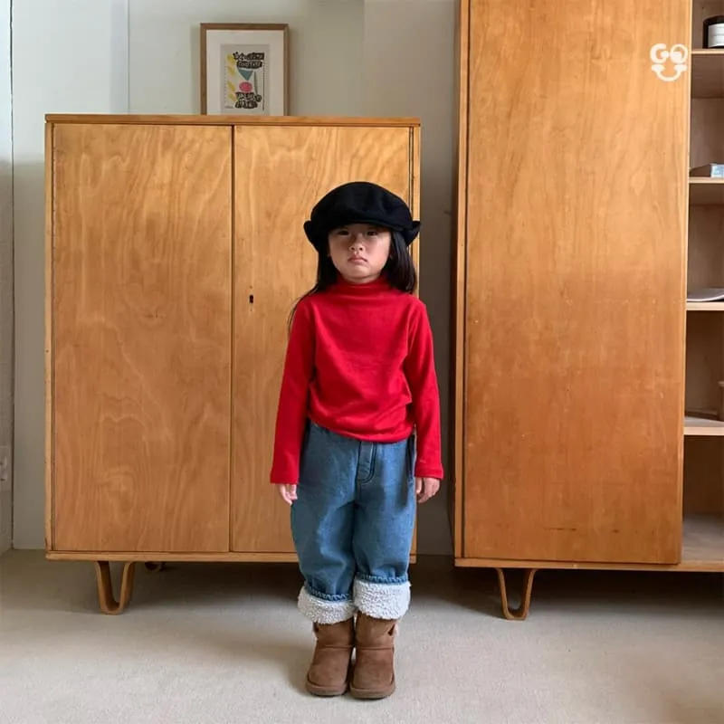 go;u - Korean Children Fashion - #Kfashion4kids - Soft Turtleneck Tee (with Mom) - 7