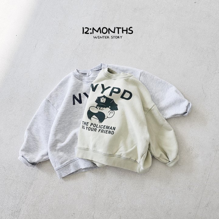 12 Month - Korean Children Fashion - #childrensboutique - Police Sweatshirts with Mom - 11