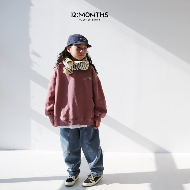 12 Month - Korean Children Fashion - #discoveringself - Line Denim Pants