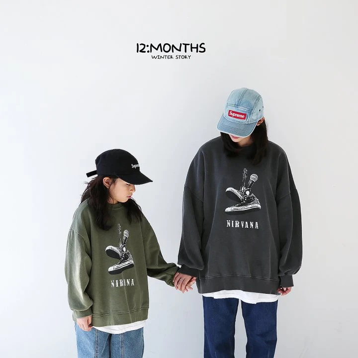 12 Month - Korean Children Fashion - #designkidswear - Sneakers Sweatshirts with Mom - 4