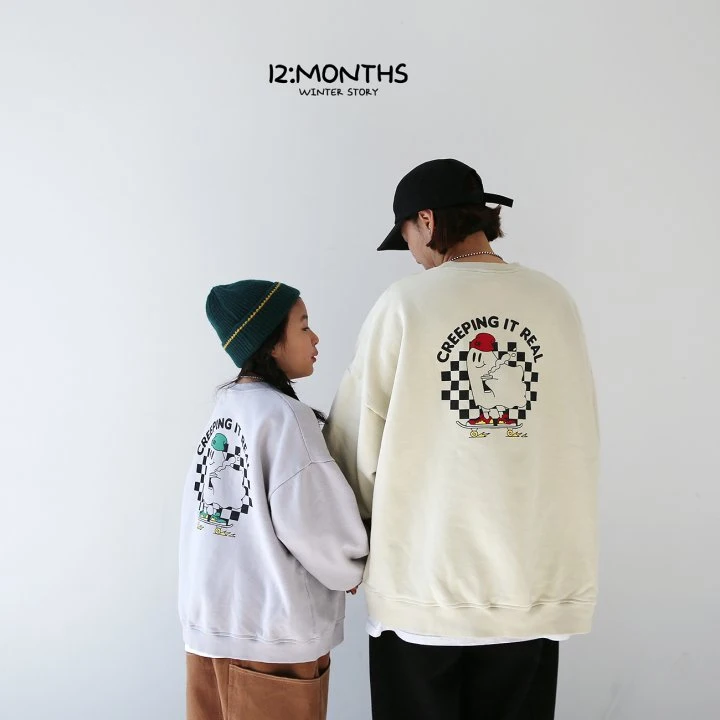 12 Month - Korean Children Fashion - #kidsstore - Creeping Sweatshirts with Mom