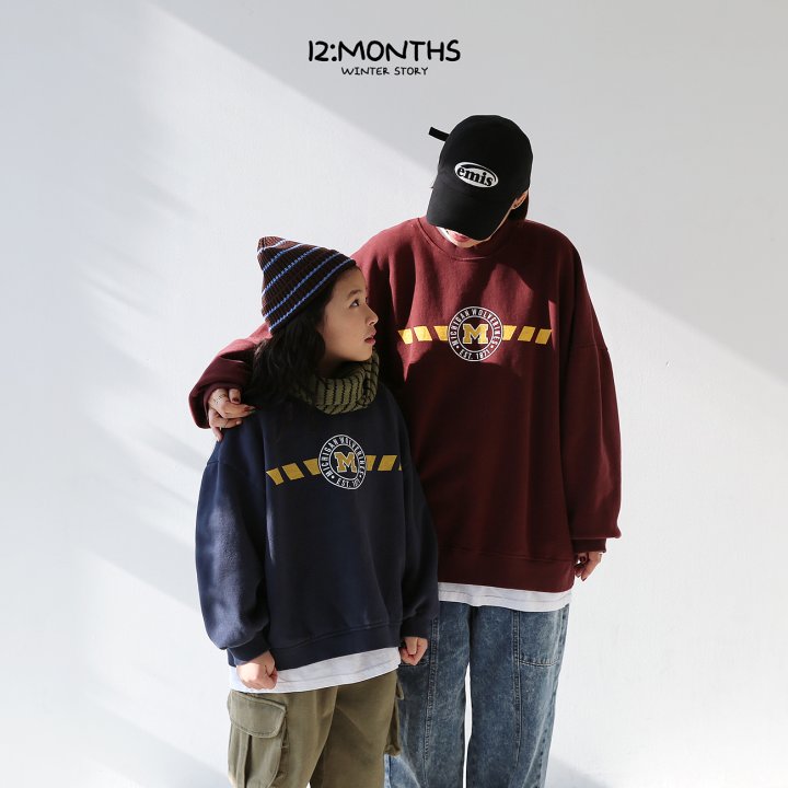 12 Month - Korean Children Fashion - #kidzfashiontrend - Michigan Sweatshirts with Mom - 3