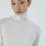 Wool Double Turtleneck Tee