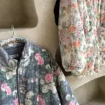 Adult Floral Zip-up