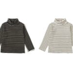 Stripe Turtleneck Tee