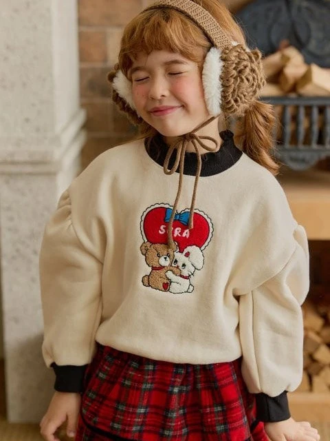 Heart Bear Rabbit Sweatshirt