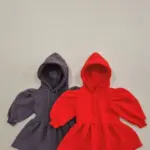 Fleece Hooded Dress