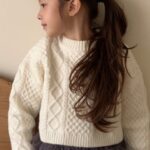 Cable Crop Knit