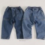 Puring Fleece Denim Pants