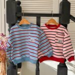 Stripe Pocket Sweatshirts