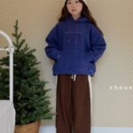 Mink Line Rib Wide Pants