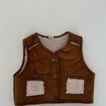 Bebe B Mocha Mustang Vest