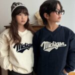 Michigan padded sweatshirt