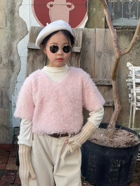 Poodle Blouse With Mom