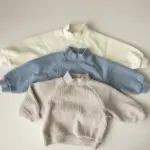 Knit Turtleneck Sweatshirt