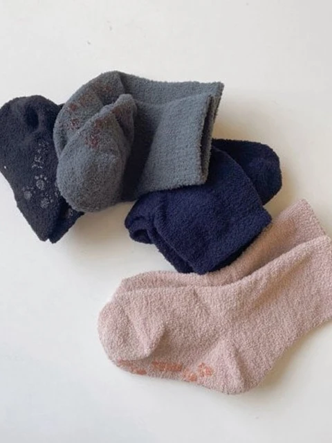 Plain Sleep Socks B Set