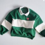 Riwoo Rugby Fleece Collar Sweatshirt