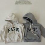 Paris Patch Hood With Mom