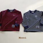 Twin Fleece Stripe Tee