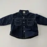 Quilting Padding Denim Jacket