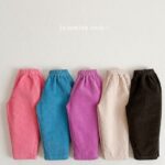 Basic Fleece Corduroy Pants