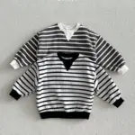 Simple Striped Sweatshirts