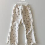 Flower Bootcut Pants