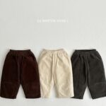 Slit Corduroy Pants