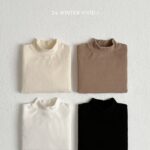 Ribbed Inner Turtleneck Tee